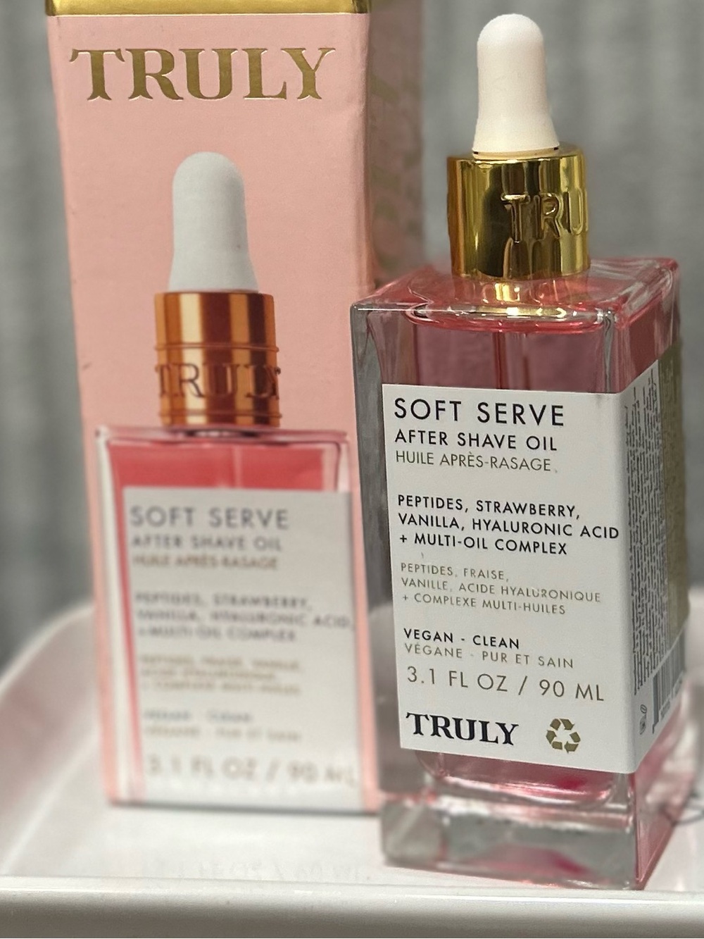 NIB TRULY Soft Serve After Shave Oil Full Size